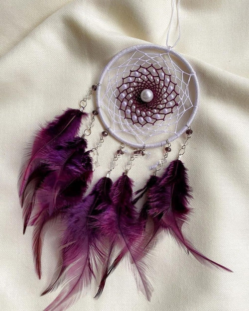 Decorative Dream Catcher with Feathers