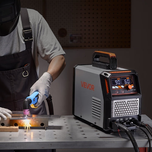 Plasma Cutter, 60A Non-Touch Pilot Arc Plasma Cutting Machine, Digital